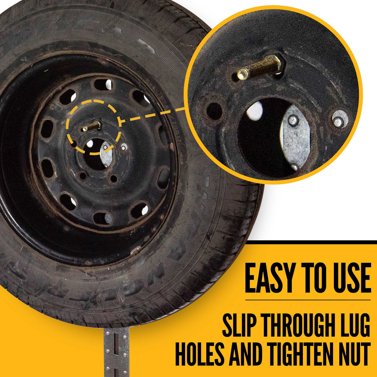 E-Track Spare Tire Holder | 2-Pack