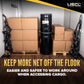 42" x 82" Heavy-Duty Cargo Net with Center Opening | Cam Buckles & E-Track Fittings