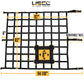 82" x 82" Heavy-Duty Cargo Net with Ratchets | E-Track & Double Stud Fittings