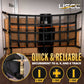 42" x 82" Heavy-Duty Cargo Net with Mesh Lining | Ratchets & E-Track Fittings