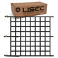 82" x 82" Heavy-Duty Cargo Net with Ratchets & E-Track Fittings | 10-Pack