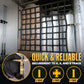 82" x 82" Heavy-Duty Cargo Net with Ratchets & E-Track Fittings | 2-Pack