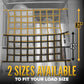 82" x 82" Heavy-Duty Cargo Net with Ratchets & E-Track Fittings | 2-Pack