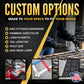 82" x 82" Heavy-Duty Cargo Net with Ratchets & E-Track Fittings | 48-Pack (Pallet)