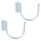 4.5" E Track J Hook Fitting | 700 lbs. BS | 2-Pack
