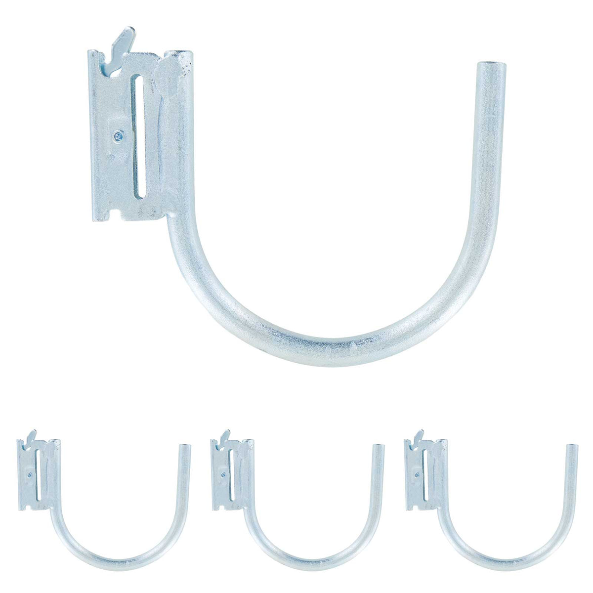4.5" E Track J Hook Fitting | 700 lbs. BS | 4-Pack