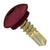 #1214 x 34 inch Eclipse Steelbinder Metal Roofing Screw Burgundy Pkg 250 image 1 of 2