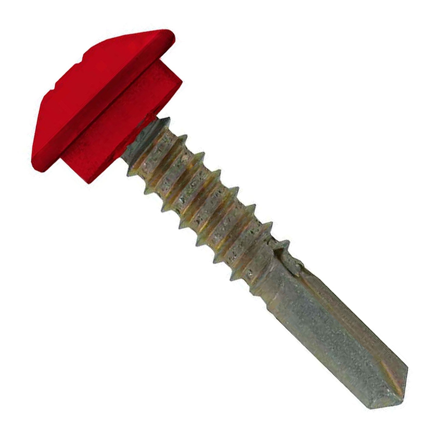 #1214 x 114 inch Eclipse Steelbinder Metal Roofing Screw Crimson Pkg 250