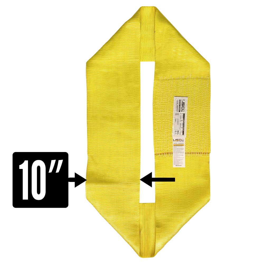Nylon Lifting Sling - Endless - 10" x  3' - 1-ply
