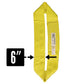 Nylon Lifting Sling - Endless - 6" x  8' - 1-ply