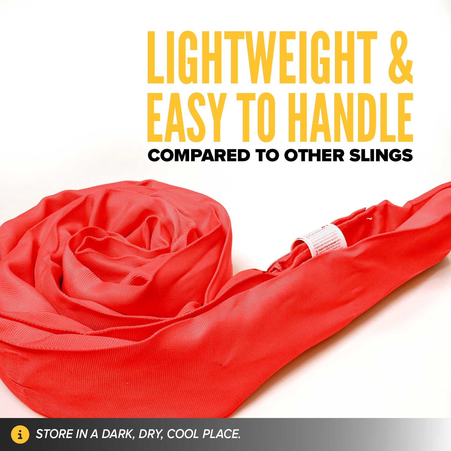 14' Domestic Endless Round Sling - Polyester | 13,200 lbs. Capacity