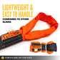 30' Domestic Eye & Eye Round Sling - Polyester | 90,000 lbs. Capacity
