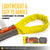20' Domestic Eye & Eye Round Sling - Polyester | 8,400 lbs. Capacity
