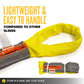 22' Domestic Eye & Eye Round Sling - Polyester | 8,400 lbs. Capacity