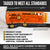 16' Domestic Eye & Eye Round Sling - Polyester | 16,800 lbs. Capacity
