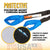 12' Domestic Eye & Eye Round Sling - Polyester | 21,200 lbs. Capacity
