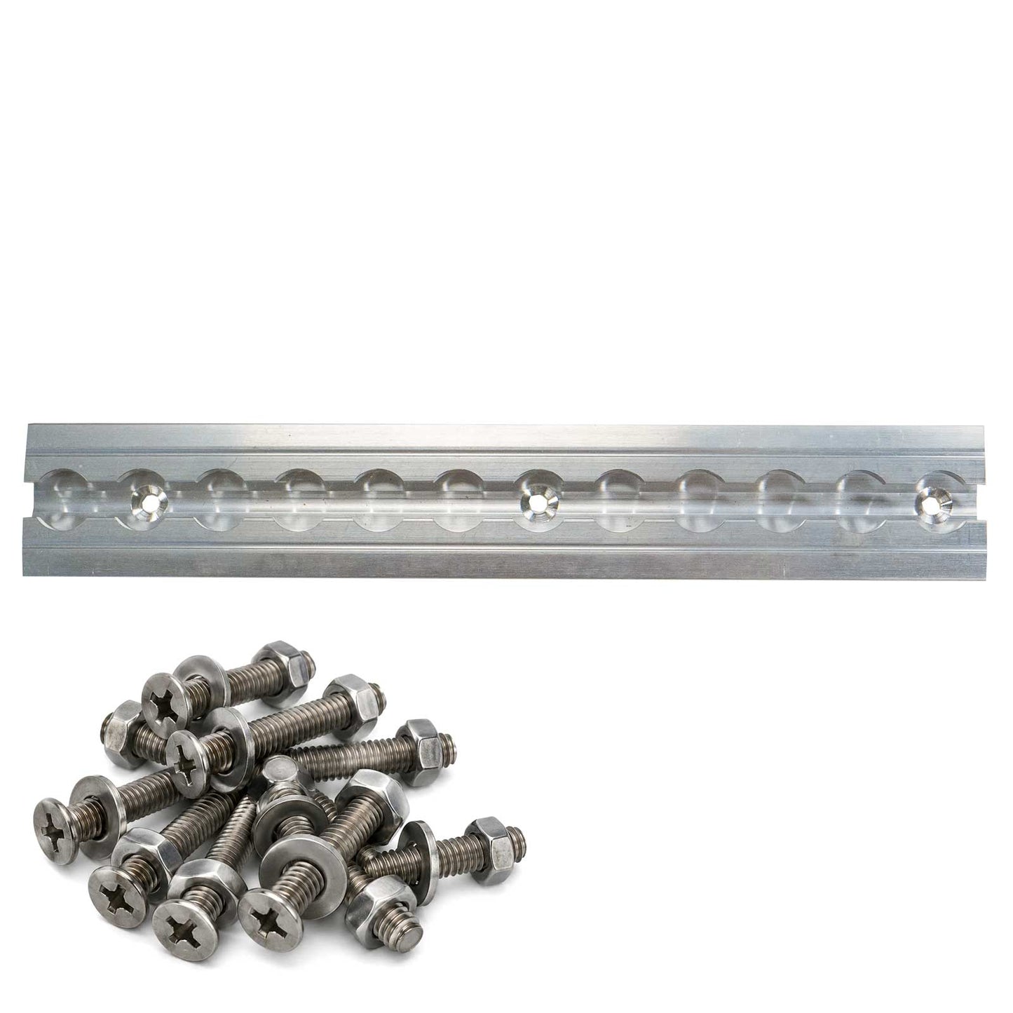 12" Flanged L-Track | Aluminum
