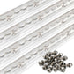 96" Flanged L-Track | Aluminum | 4-Pack