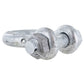 1-1/8" Galvanized Bolt Type Anchor Shackle - 9.5 Ton