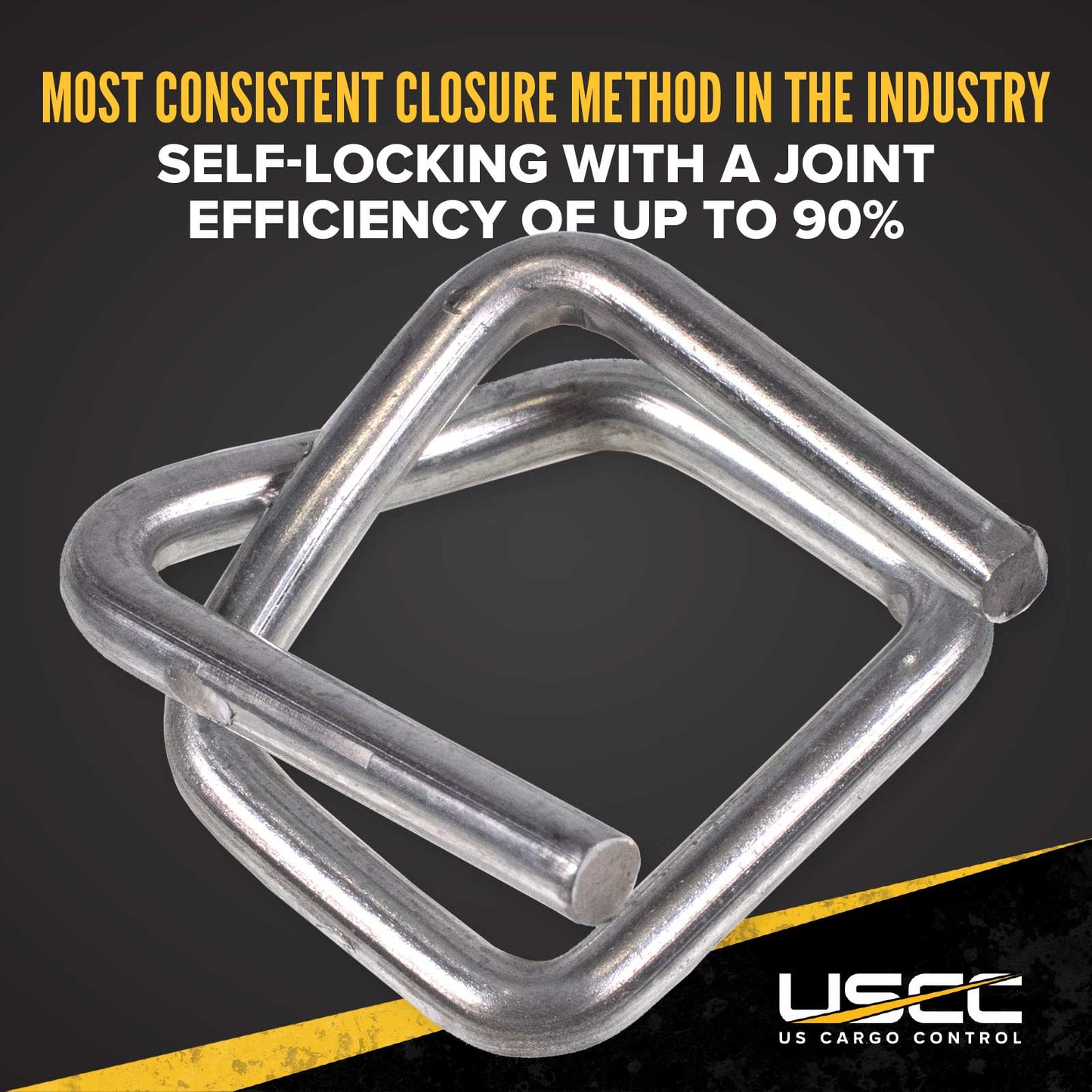 3/4" Cordstrap Buckles for Composite Strapping - Box of 500