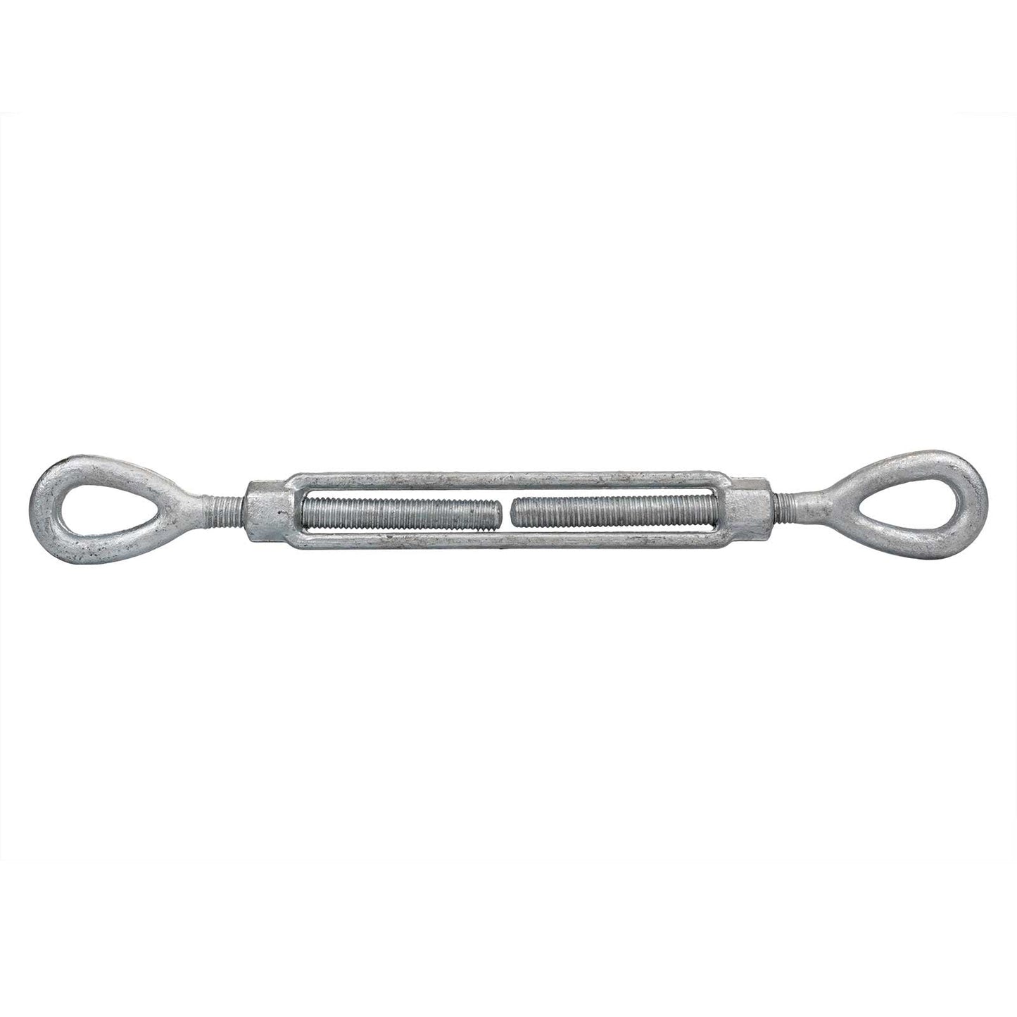 1-1/2" x 24" Eye & Eye Galvanized Turnbuckle