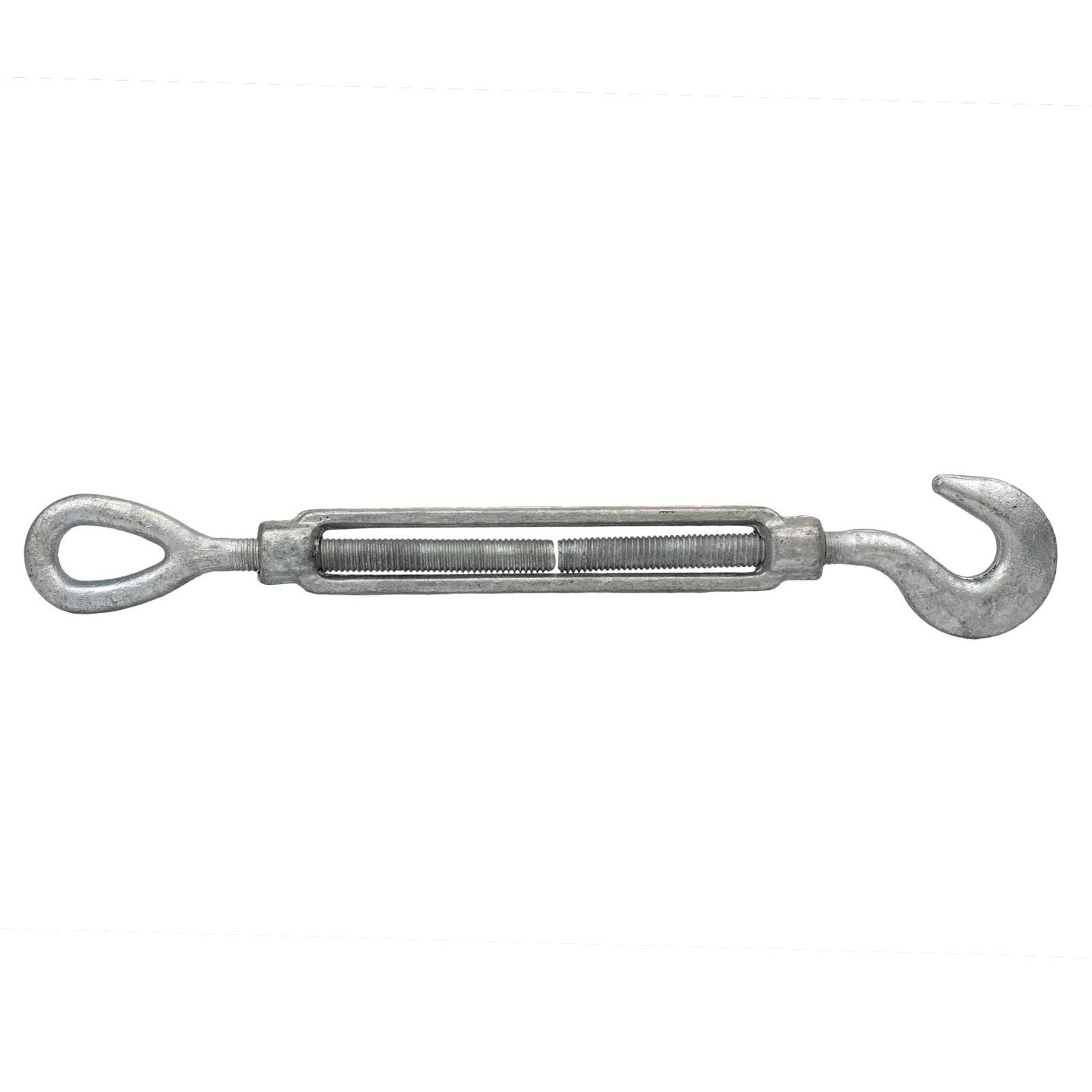 3/4" x 6" Hook & Eye Galvanized Turnbuckle