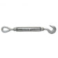 5/16" x 4-1/2" Hook & Eye Galvanized Turnbuckle