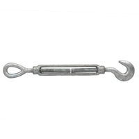 5/8" x 6" Hook & Eye Galvanized Turnbuckle