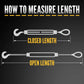 1" x 12" Hook & Eye Galvanized Turnbuckle