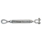 3/8" x 6" Jaw & Eye Galvanized Turnbuckle