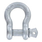 1/2" Galvanized Screw Pin Anchor Shackle - 2 Ton
