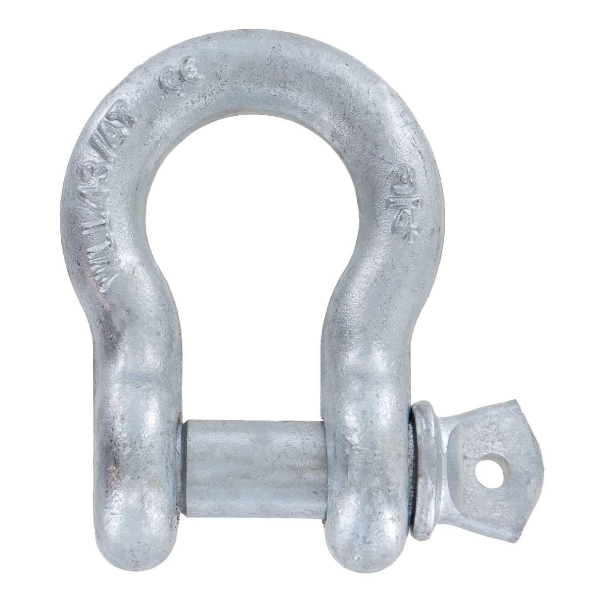 2" Galvanized Screw Pin Anchor Shackle - 35 Ton