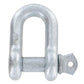 3/8" Galvanized Screw Pin Chain Shackle - 1 Ton