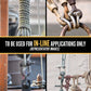 5/8" Galvanized Screw Pin Chain Shackle - 3.25 Ton in-line pulls only
