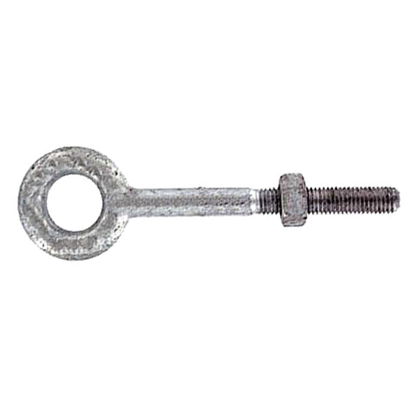 3/8" x 2-1/2" Galvanized Eye Bolt