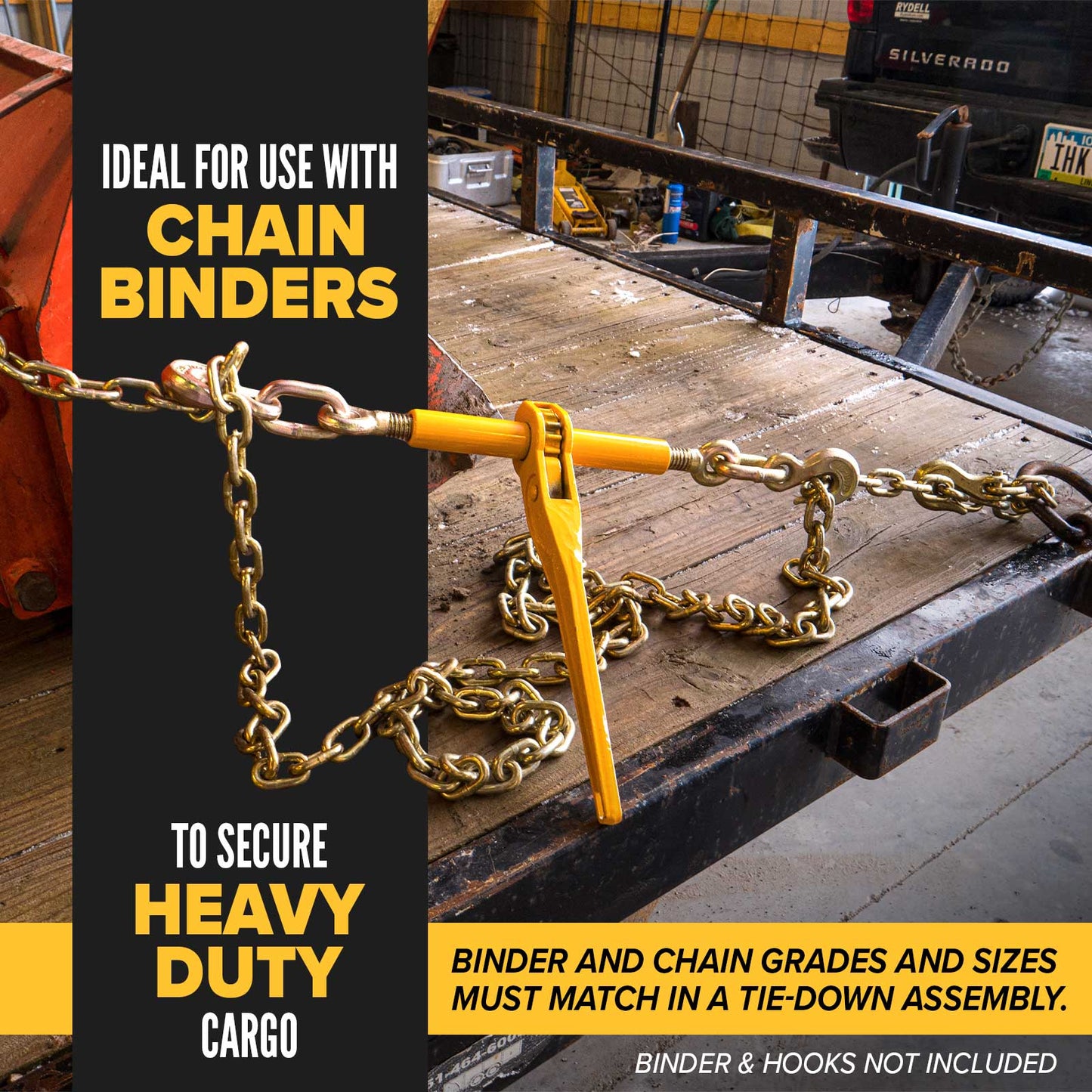 1/2" x 200' Transport Chain Drum | Grade 70