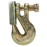 3/8" Clevis Grab Hook with Latch | Grade 70