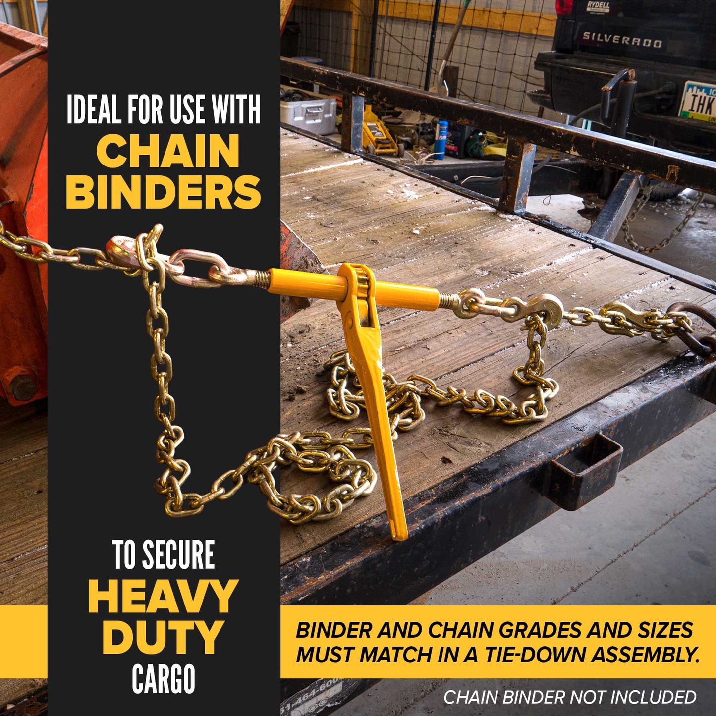 Transport Chain Grade 70 5/16" x 20' Standard Link - 2 Pack