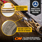 3/8" x 25' CM® Grade 70 Transport Chain with Clevis Grab Hooks | Made in USA