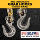 5/16" x 25' CM® Grade 70 Transport Chain with Clevis Grab Hooks | Made in USA