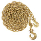 1/2" x 10' Grade 70 Transport Chain | Clevis Grab Hook & Clevis Slip Hook with Latch