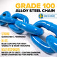 Gunnebo GrabIQ Grade 100 Chain | 1/2" Chain Crate - 328 Ft.