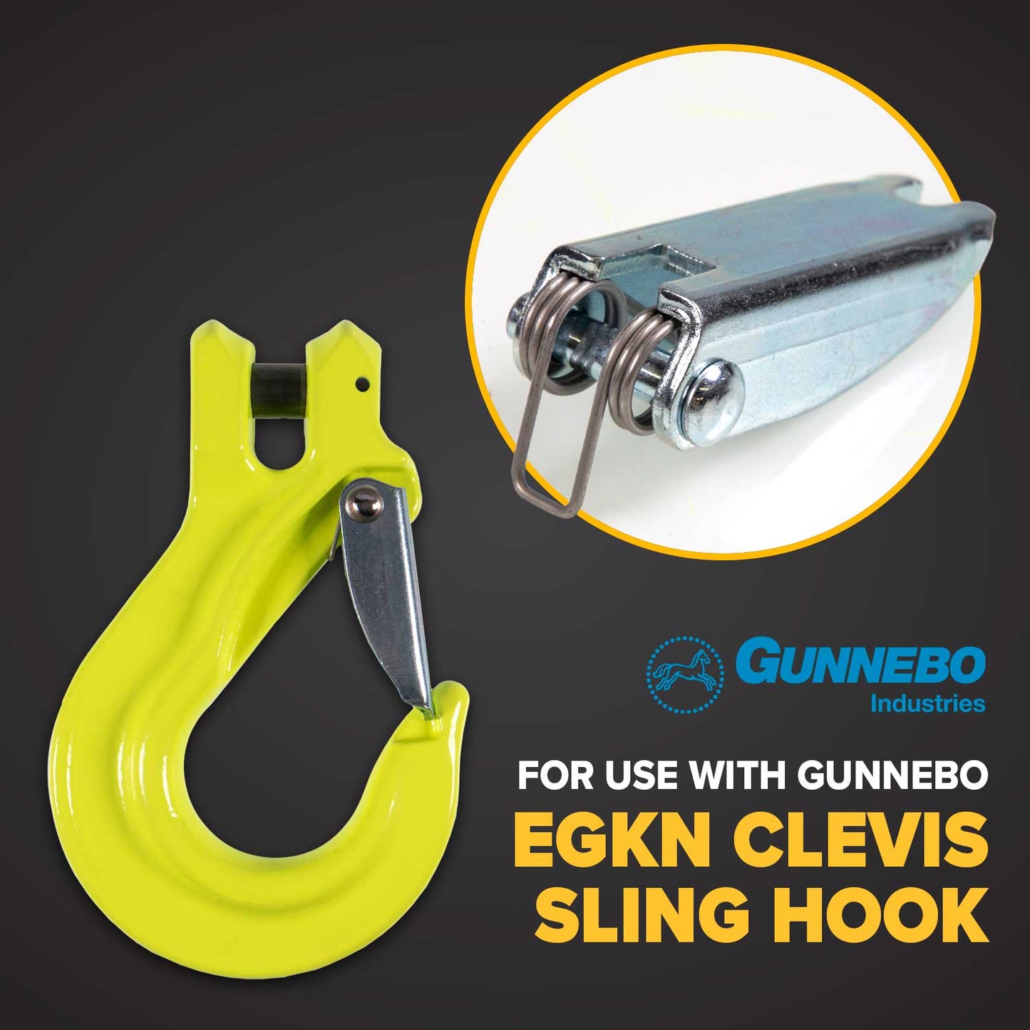 Gunnebo Sling Hook Latch Kit 1/2" - Z100449