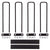 Sturdy-Lite U-Bolt Straight Frame Cab Rack Mounting Kit - 19