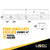 6' Heavy Duty L-Track - Airline-Style Kit | 6351-T6 Aluminum