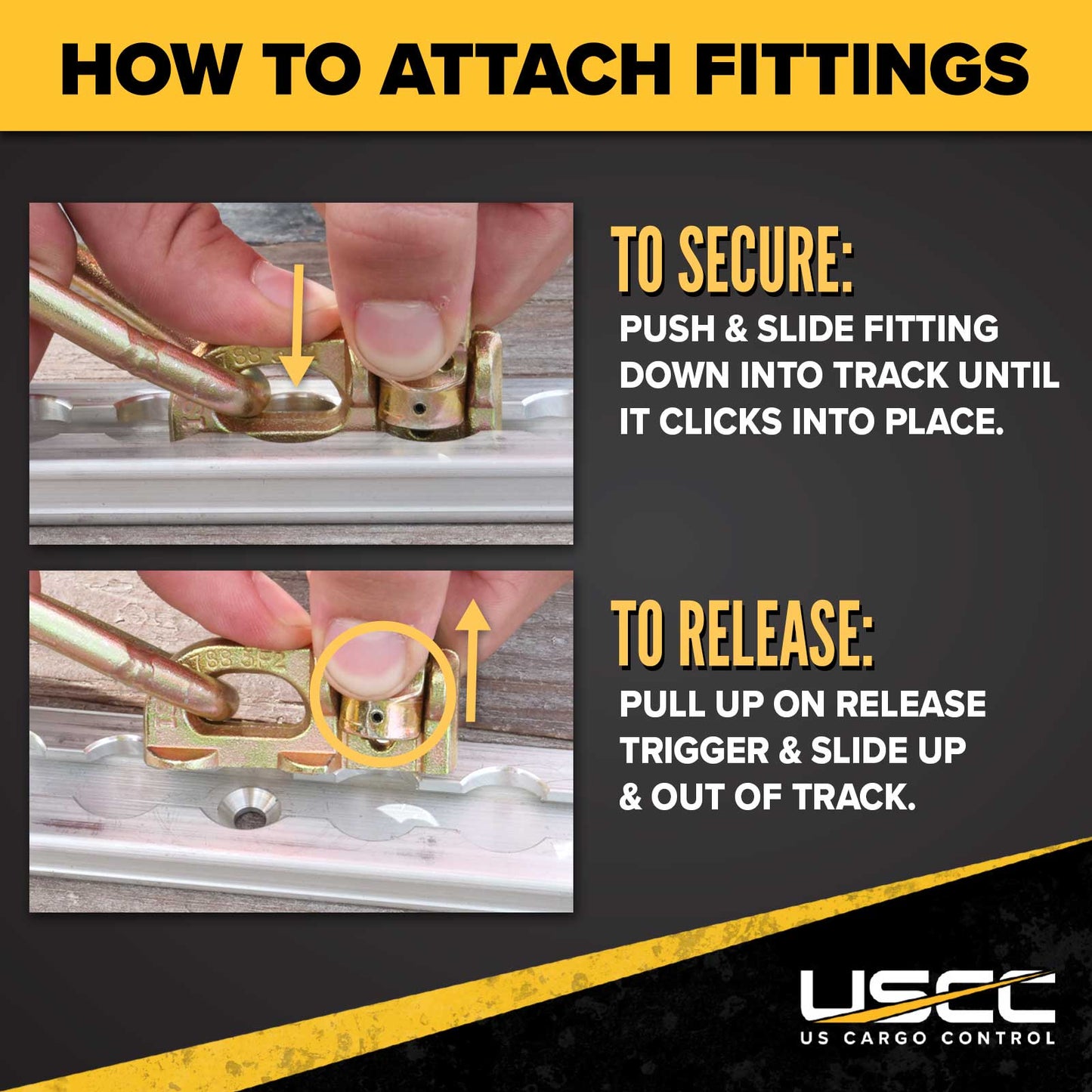 6' Heavy Duty L-Track - Airline-Style Kit | 6351-T6 Aluminum
