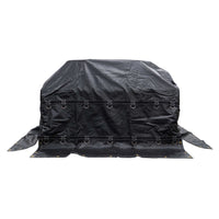 Heavy Duty Coil Tarp - 6'x6'x6' - 18 oz. Black Tarp