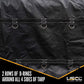 Heavy Duty Coil Tarp - 6'x6'x6' - 18 oz. Black Tarp