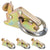 E Track Tie Down W/ Round Ring Heavy Duty | 6,000 lbs. BS | 4-Pack