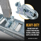 Heavy Duty 9-1/2" E-Track Rope Tie-Off - Gray | 6,000 lbs. BS